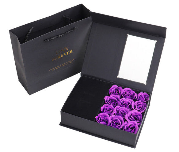 1-Mothers Day Rose Gift Box Flower