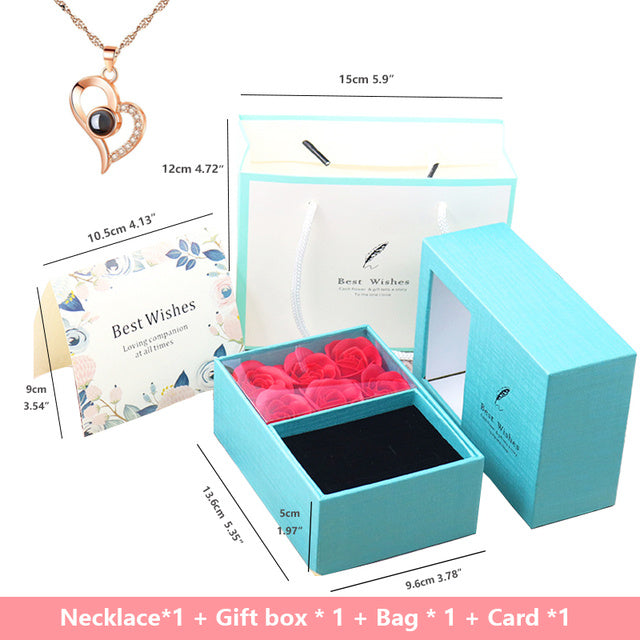 1-Mothers Day Rose Gift Box Flower