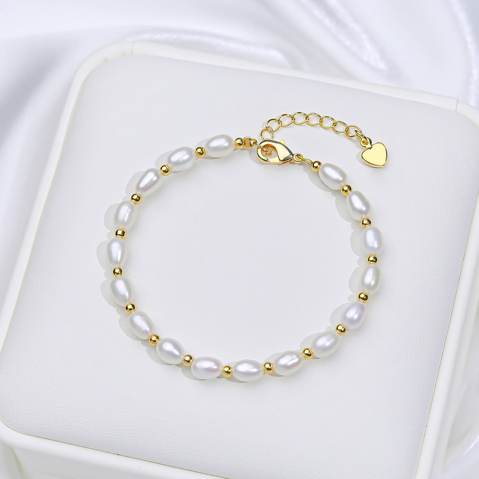 Pearl Bracelet Fritillary Butterfly Ornament