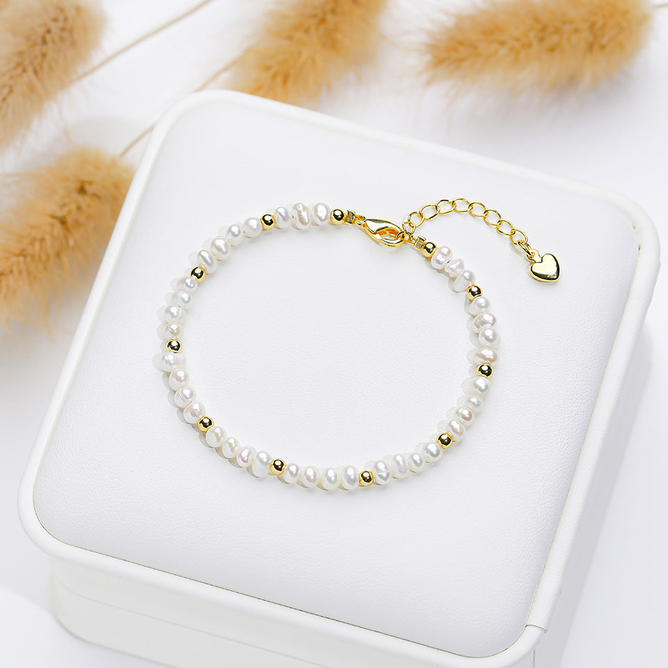 Pearl Bracelet Fritillary Butterfly Ornament
