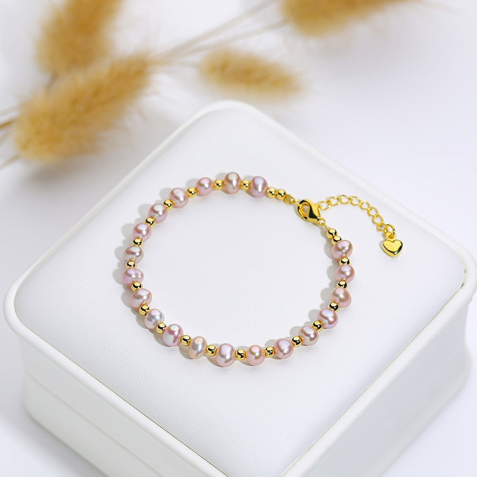 Pearl Bracelet Fritillary Butterfly Ornament