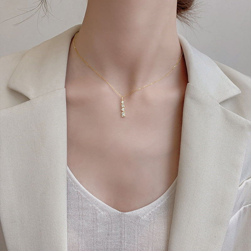 Necklace Woman Collarbone Chain Personality Pendant