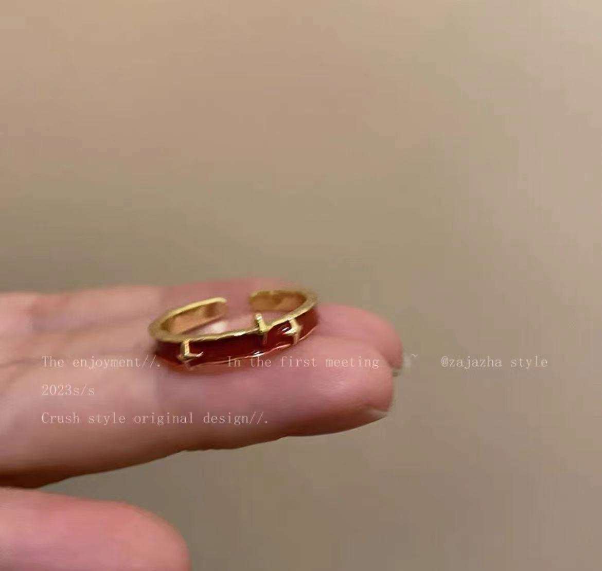 Korean Style Design Ring