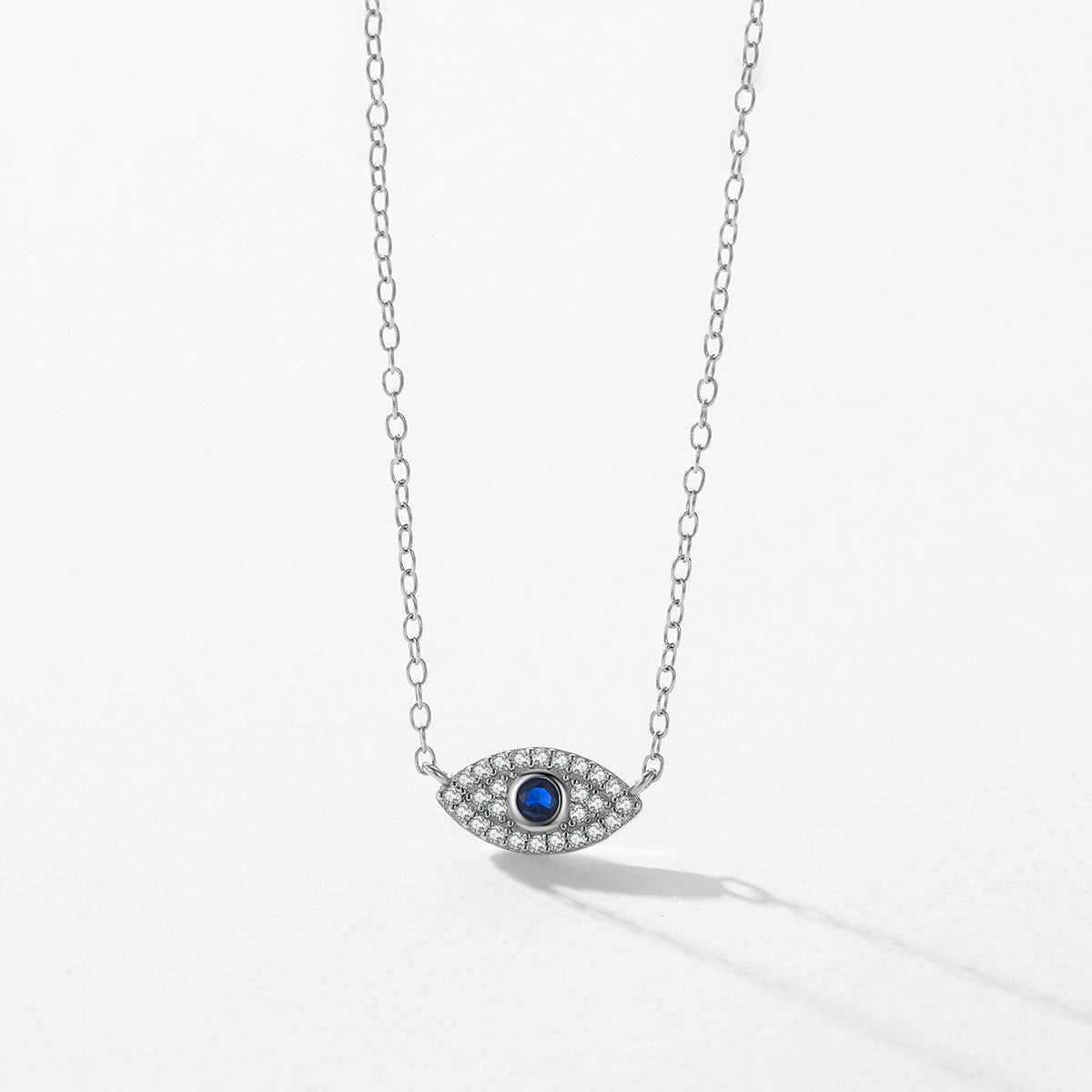 Pure Diamond Devil's Eye Necklace