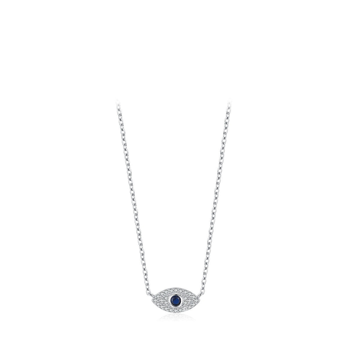 Pure Diamond Devil's Eye Necklace